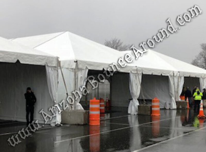 Drive thru testing tent rental companies Phoenix